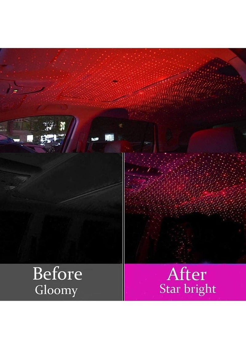 ELTRAZONE Car Roof Star Night Light,USB Star Night Lights, USB Night Lamp Fit All Cars Ceiling Roof Star Lights Interior Ambient Atmosphere for Bedroom Decorations,Party,Walls - Plug and Play - Image 4