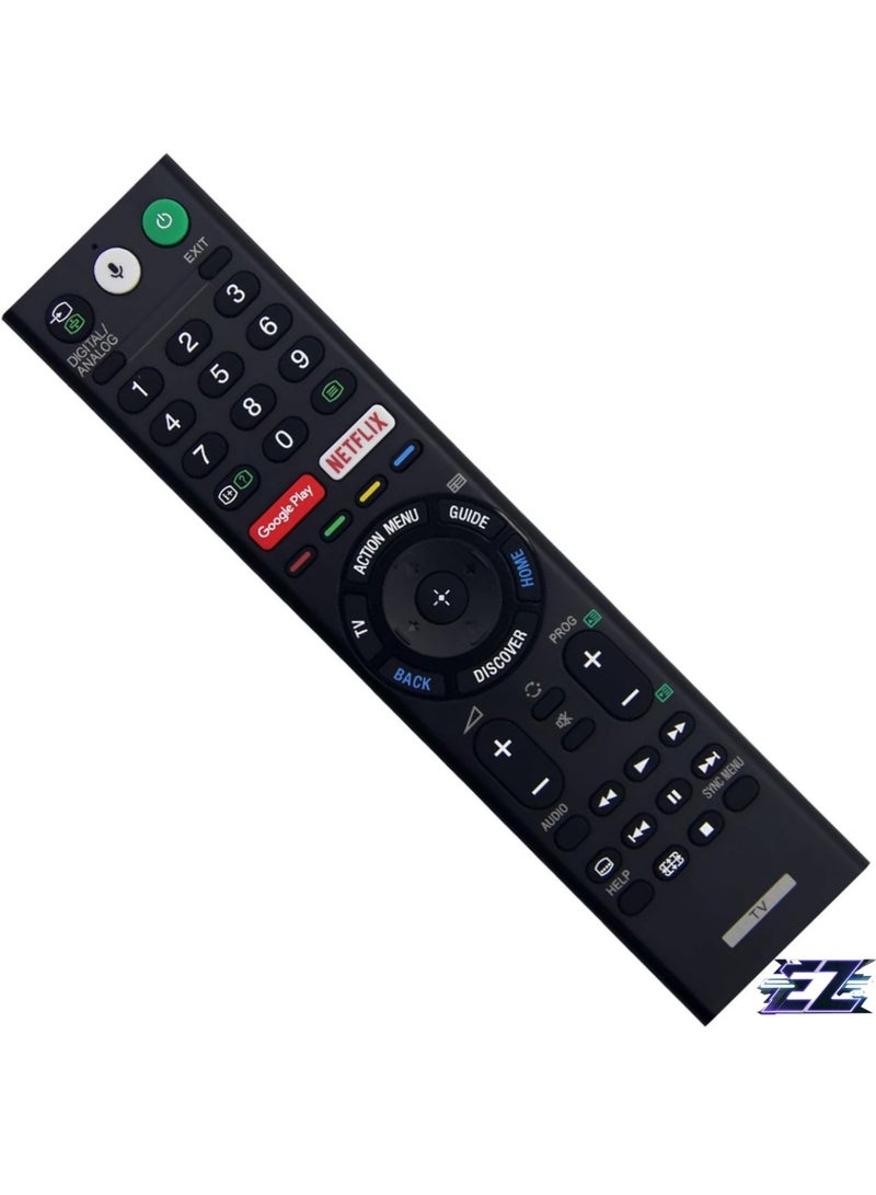 ELTRAZONE Replacement IR Remote Control RMF-TX200P for Sony Bravia TV KD-75X9000E KD-49X8000E KD-43X8000E KD-75X8500E KD-65X8500E KD-55X8500E KD-75X8500D KD-55X8500E KD-75X8500D KD-55 with battery - Image 2