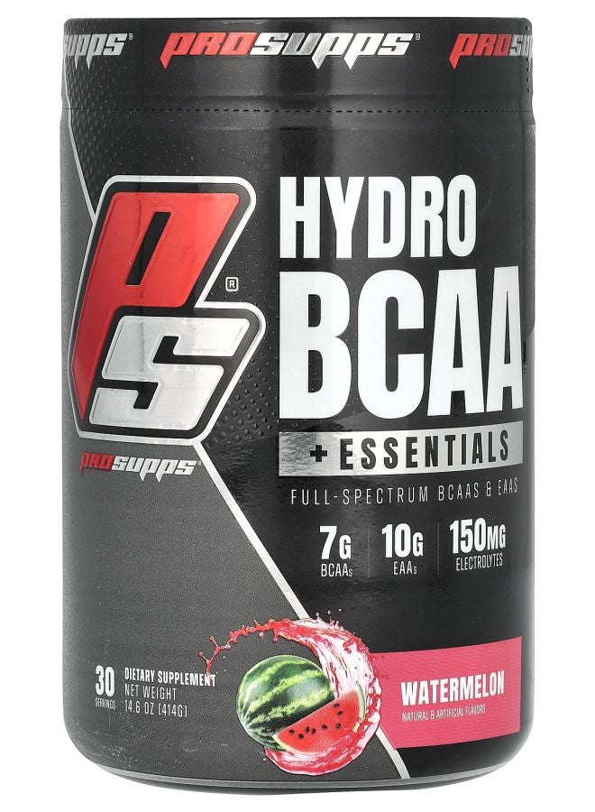 Hydro BCAA +Essentials Watermelon 14.6 oz (414 g)
