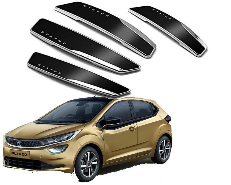 Auto E-Shopping Status Car Door Guard Edge Protector Black Color for Tata Altroz Set of 4 Pieces - Image 5
