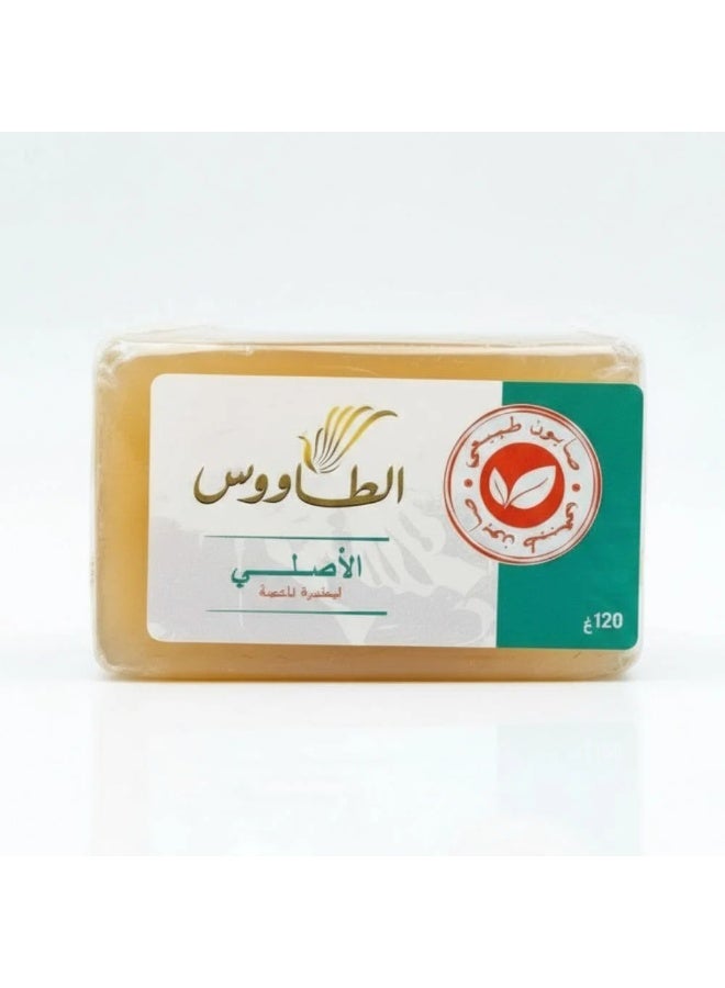 الطاووس صابون الطاووس الطبيعي الأصلي 120 جرام - Image 1