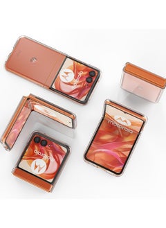 General Case Compatible with Motorola Razr 50 2024, Slim Fit, Transparent, Hard Polycarbonate, Shockproof Protector, Scratch Resistant, for Moto Razr 50  - Image 5
