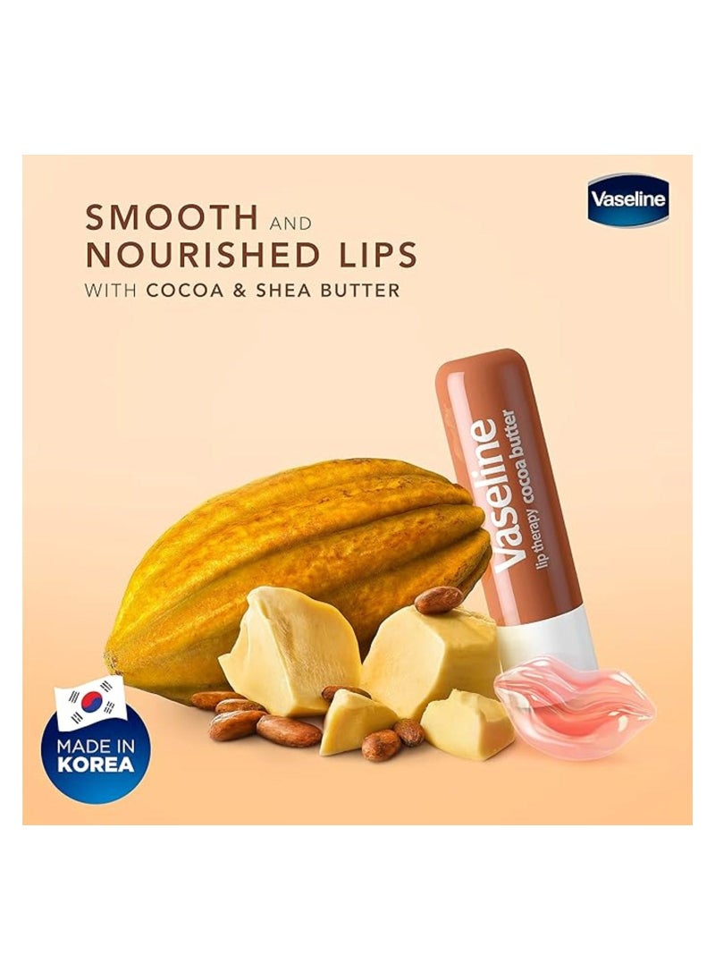 Vaseline Cocoa Butter For Lip Care 4.8g - Image 2