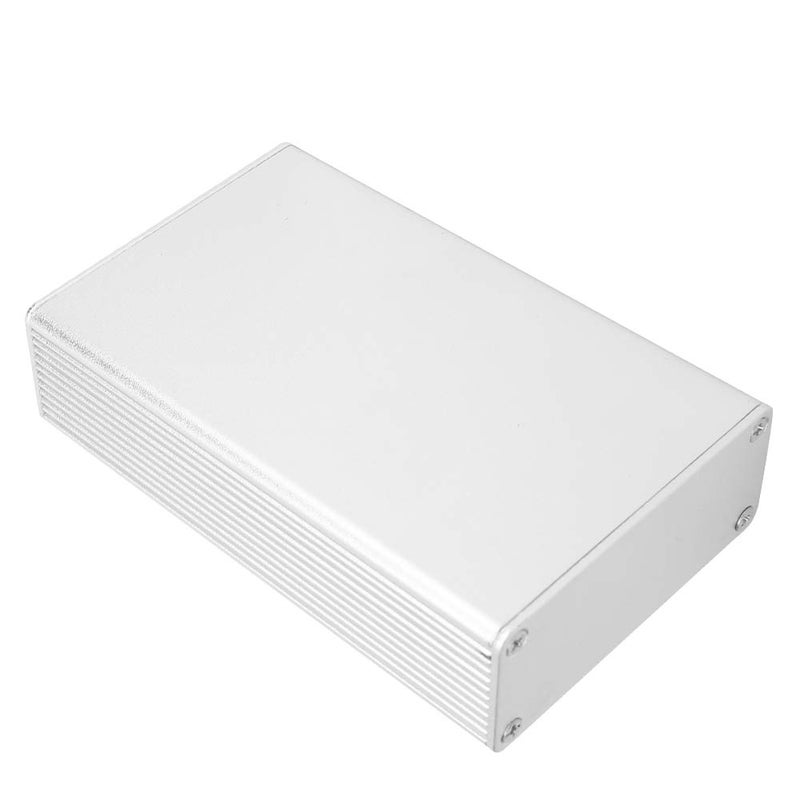 Aluminum Cooling Case Enclosure for Electronic Board, 27x66x100mm, Sand Silver - Quick Heat Dissipation, Durable Anodized Surface, Ideal for Project Electrical and Outdoor Use - Image 2