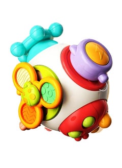XiuWoo Baby Toys, Learning Car Activities Sensory Busy Fidget Cube Board Travel Toy for Toddlers Educational Montessori Toys for 1 2 Year Old  - Image 1