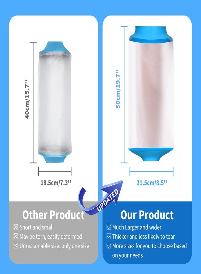 KEEFITT Knee Cast Cover for Showing After Surgery, New Upgraded Waterproof Cast Protector for TKR/ACL Shower, Wound, Burn - Image 3