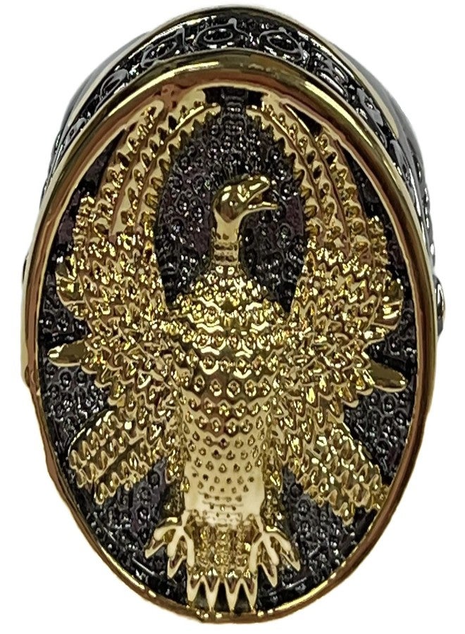 costumebase DUNE RING Duke Leto Atreides Signet Prop Replica Ducal STAINLESS STEEL (US Sz 10) - Image 2