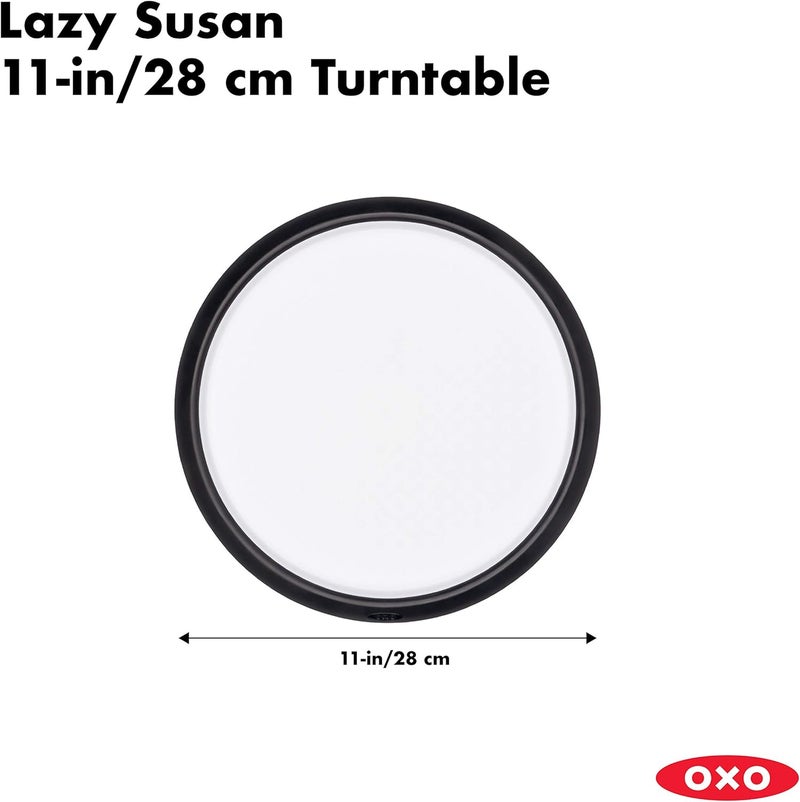 OXO Good Grips 11-Inch Lazy Susan Turntable in White - Image 5