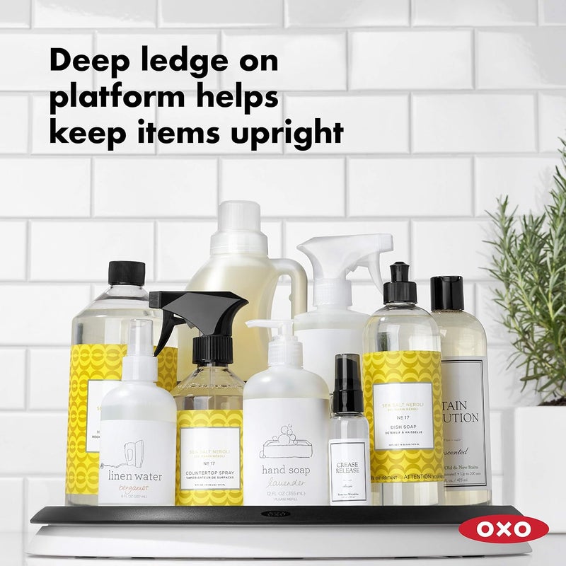 OXO Good Grips 11-Inch Lazy Susan Turntable in White - Image 4