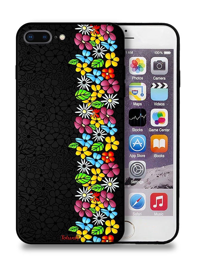 Tolwak Apple iPhone 7 Plus Protective Case Flowers Line - Image 1