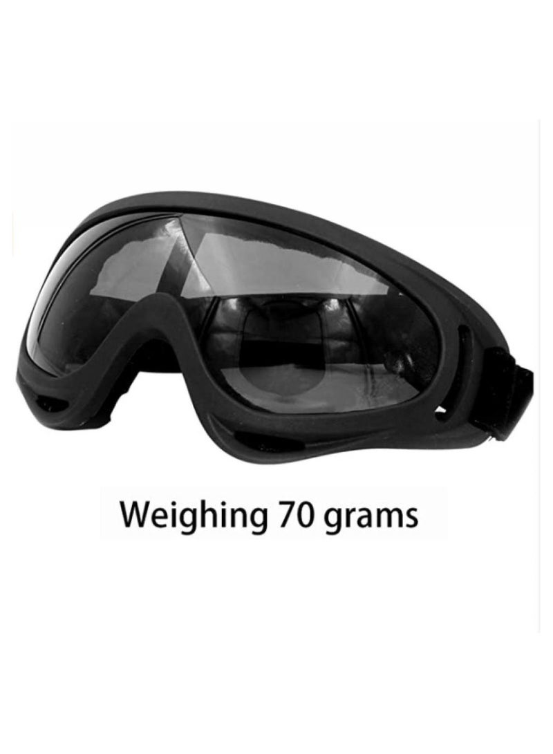 اليسا نظارات شمسية محمولة لركوب الدراجات نظارات شمسية للدراجة نظارات شمسية للرياضة الخارجية للدراجات نظارات ركوب الثلج للرجال والنساء مع ظل أسود للتبريد - Image 3