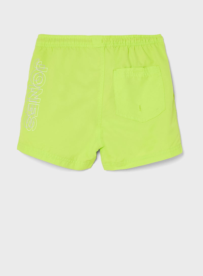 Jack & Jones Junior Youth Double Logo Swim Shorts  - Image 2