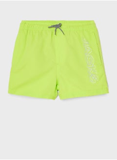 Jack & Jones Junior Youth Double Logo Swim Shorts  - Image 1