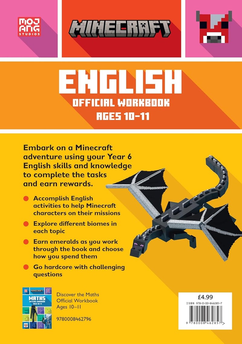 Minecraft English Ages 10-11: Official Workbook - Image 2