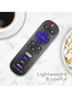 ELTRAZONE Remote Control OEM 21001-00071 for TCL Roku TV with Netflix, Disney Plus, Apple TV, HBO Max 32S327, 32S335, 43S433, 43S435, 50S435, 55S435, 65S435 with battery  - Image 5