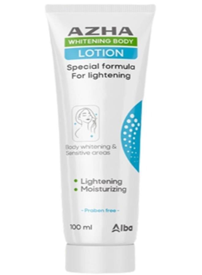 أزهى لوشن تبييض الجسم تركيبة للتفتيح 100 جم +كريم تفتيح 75 جم - Image 3