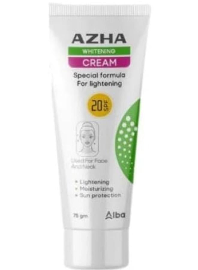 أزهى لوشن تبييض الجسم تركيبة للتفتيح 100 جم +كريم تفتيح 75 جم - Image 2