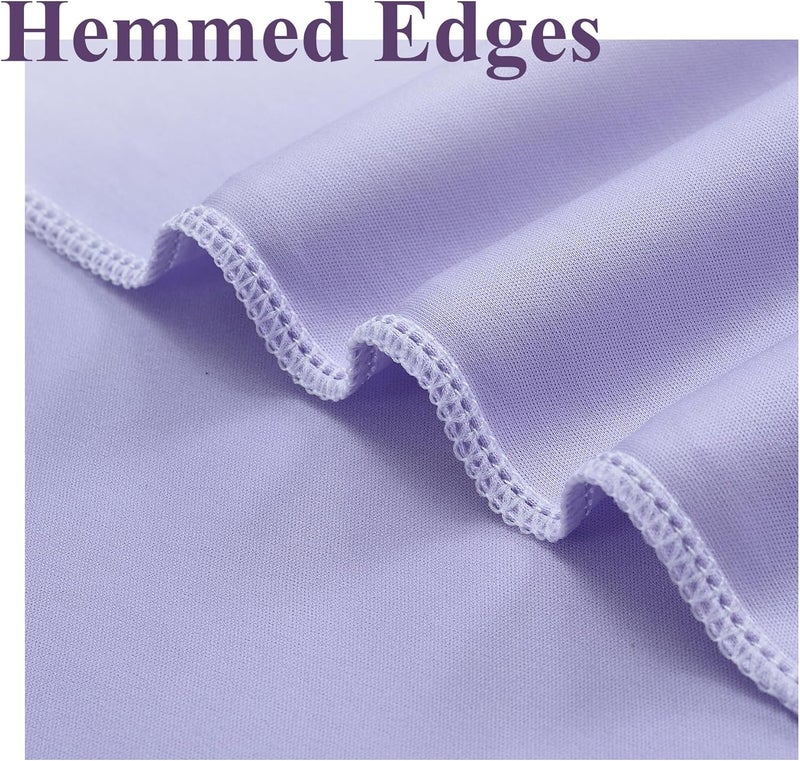 NSSONBEN 30ft x 10ft Wrinkle Free Lavender Backdrop Curtains for Parties, Light Purple Photo Backdrop Drapes 6 Panels for Wedding Girls Birthday Photography Party Background Baby Shower - Image 4