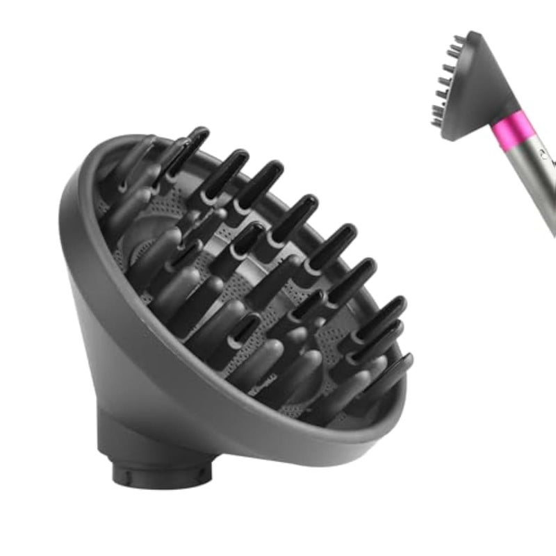 MengTiger Diffuser Attachment for Dyson Airwrap Styler - Enhanced Curl Definition, Quick Dry Technology, Compatible with Dyson Airwrap Attachments - Image 1