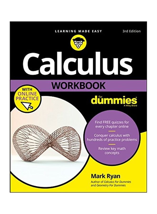 Calculus Workbook For Dummies With Online Practice