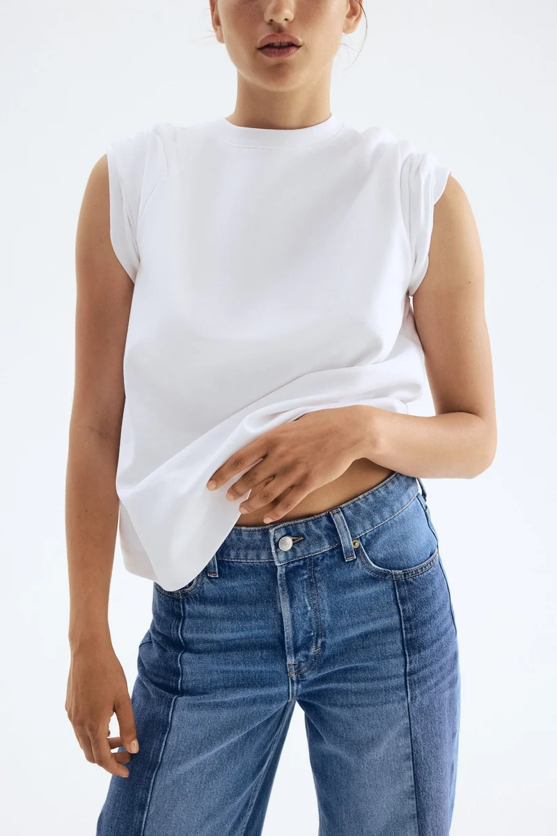 H&M Wide Regular Jeans