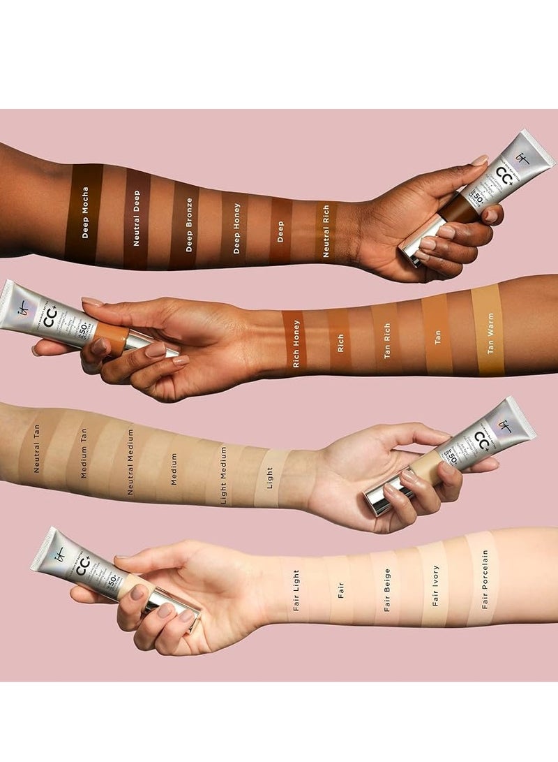 IT COSMETICS IT CC+ Cream with SPF 50+ Light Medium - Image 2