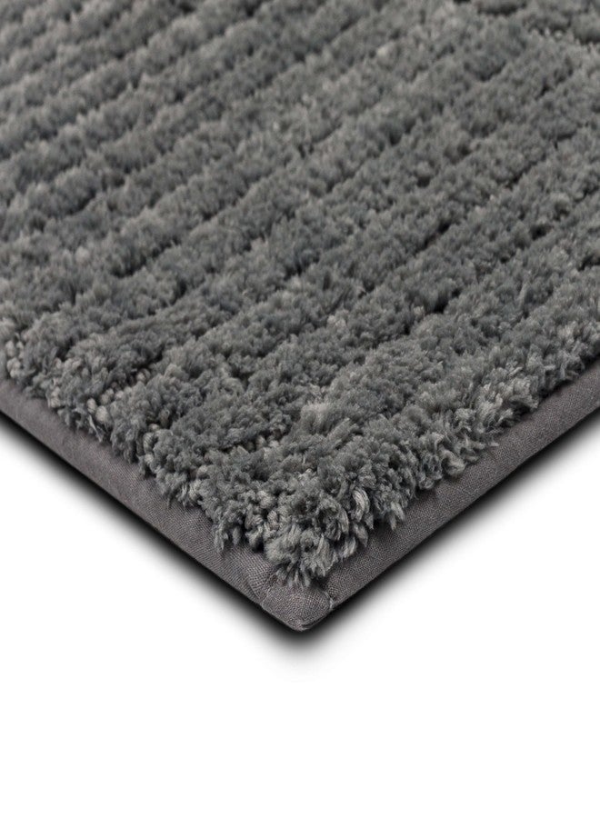 Mohawk Home Sanctuary Casual Solid Gray 2' X 3' 4" Bath Mat Perfect for Bathroom - Image 4