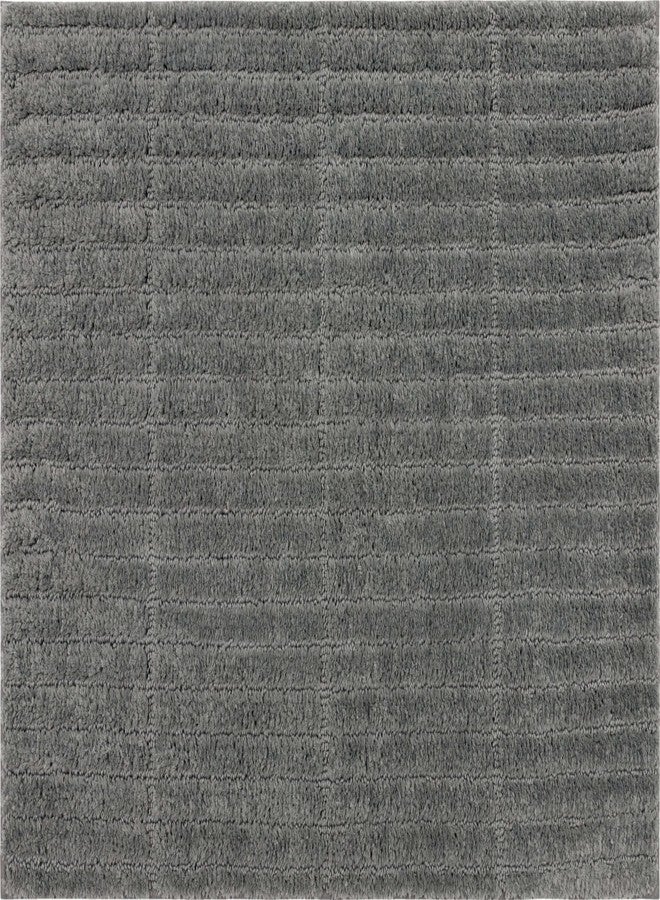Mohawk Home Sanctuary Casual Solid Gray 2' X 3' 4" Bath Mat Perfect for Bathroom - Image 3
