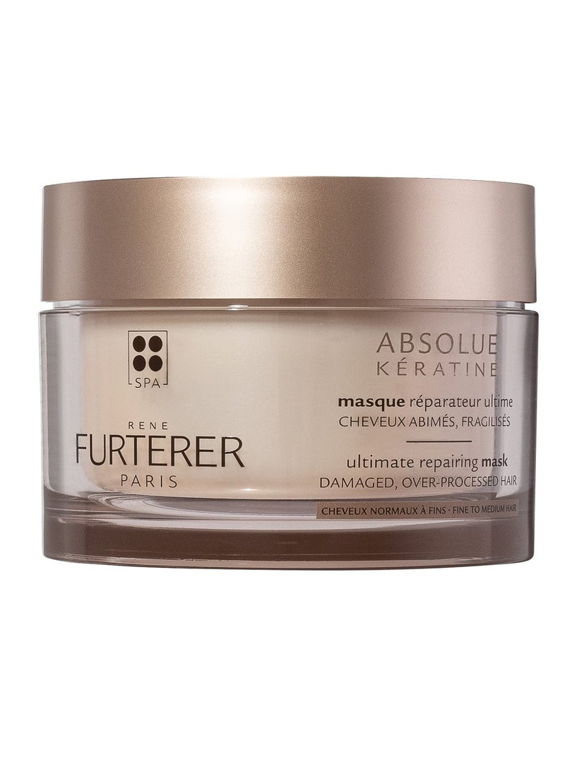 Rene Furterer Rene Furterer ABSOLUE KERATINE Ultimate Regenerating Mask - For Damaged, Over-Processed Fine to Medium Hair - Repair & Restore  - Image 1