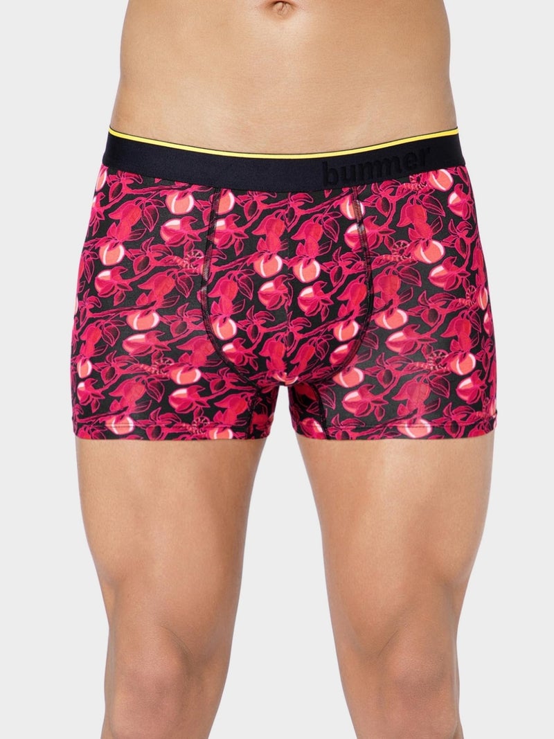 Bummer Printed Micro Modal Trunks Underwear for Men – Ultra Soft & Breathable, 3 Times Softer Than Cotton, Anti-Bacterial, Stretchable for Ultimate Comfort & Style, Pack of 1 (A Shark Tank Product) - Image 2