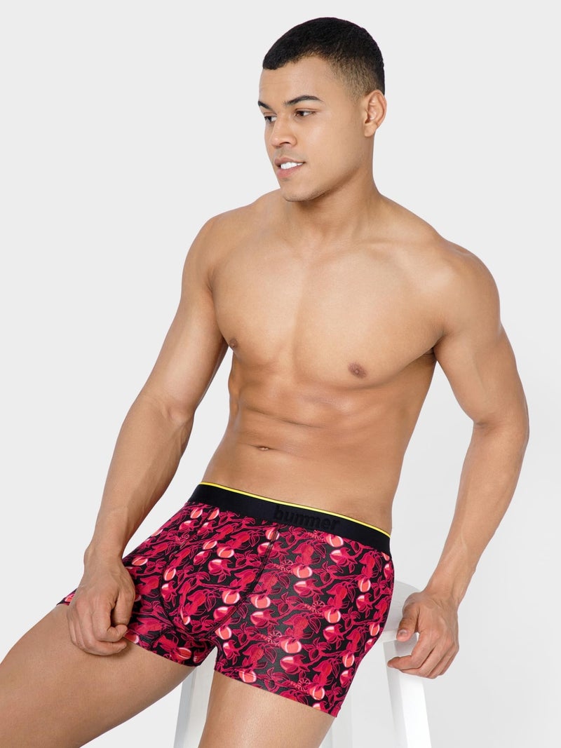 Bummer Printed Micro Modal Trunks Underwear for Men – Ultra Soft & Breathable, 3 Times Softer Than Cotton, Anti-Bacterial, Stretchable for Ultimate Comfort & Style, Pack of 1 (A Shark Tank Product) - Image 5