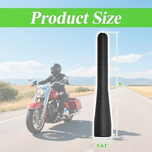 State Warehouse Replacement Motorcyles Antenna Compatible With Harley-Davidson Motorcycles 1998-2020,Street Glide Road Glide Road King Electra Glide 1998-2017 - Image 2