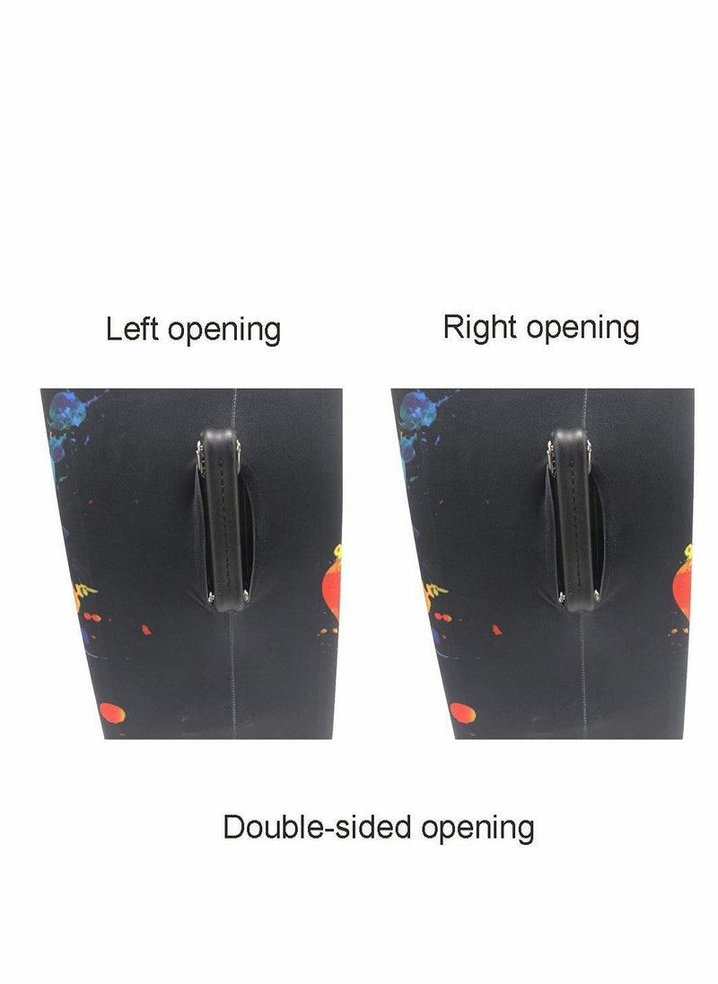 Excefore Luggage Cover, Washable Suitcase Protector Anti-scratch Cover Fits 26-28 Inch (L)  - Image 3