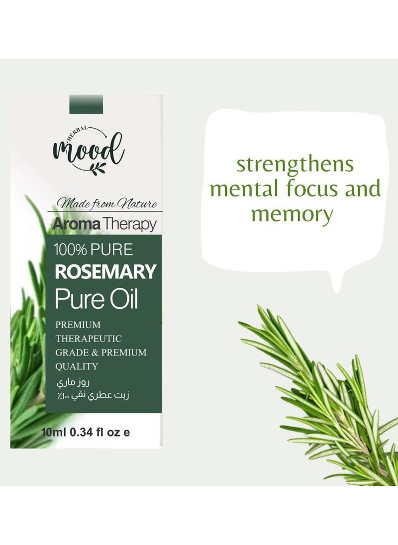 HERBAL mood - 100% Pure Rosemary essential oil - Image 1