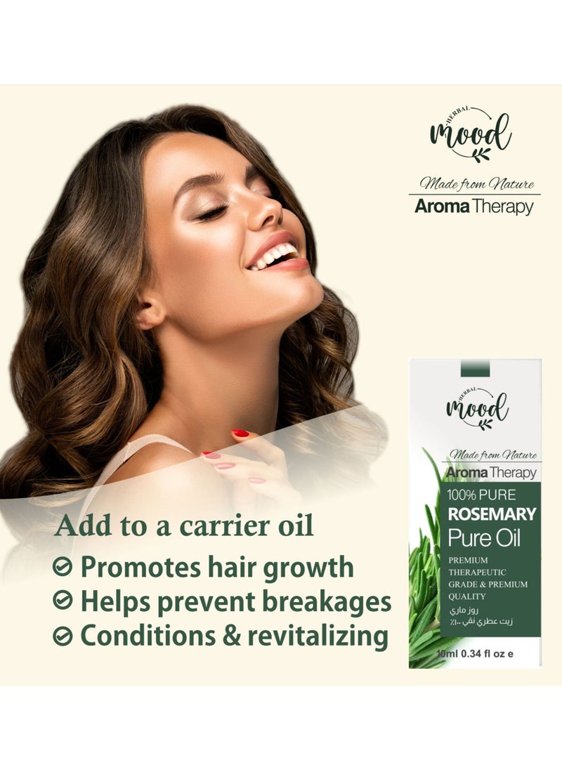 HERBAL mood - 100% Pure Rosemary essential oil - Image 1