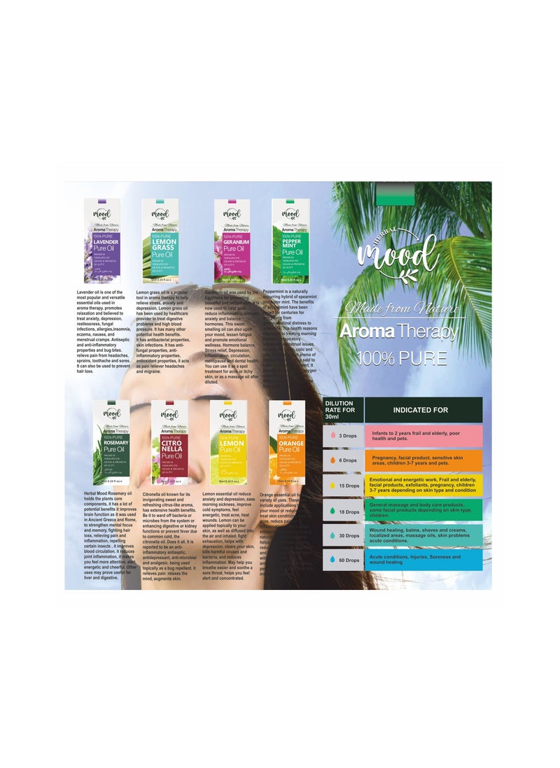 HERBAL mood - 100% Pure Rosemary essential oil - Image 1