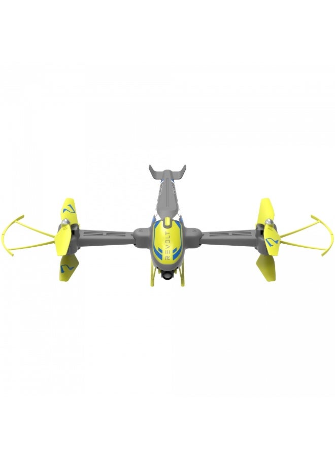 SYMA - Syma Revolt Scorpion Heliquad Remote Control Quadcopter (Gray/Green) - Image 1