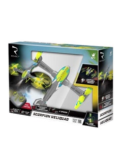 SYMA Syma Revolt Scorpion Heliquad Remote Control Quadcopter (Gray/Green)  - Image 1