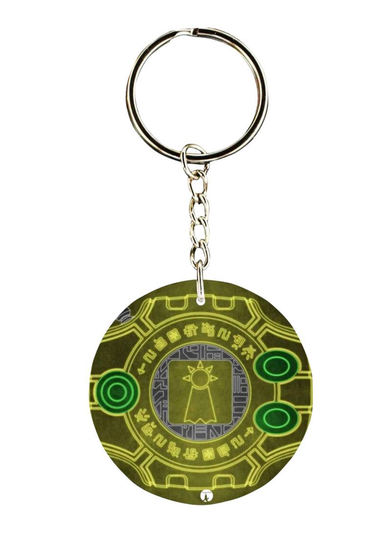 Anime Digimon Printed Keychain