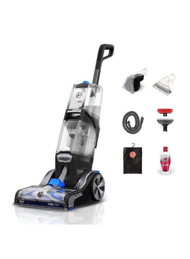 هوفر آلة غسيل سجاد أوتوماتيكية بلاتينيوم سمارت ووش 3.5 L 1200 W CDCW-SWME رمادي/أسود - Image 1