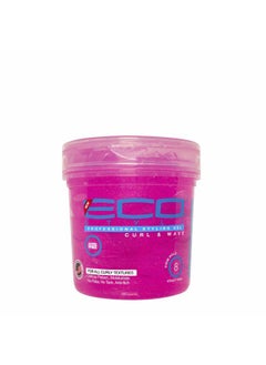 Eco Style Ecoco Hair Gel - Curl And Wave - Anti-Itch, Alcohol-Free Formula - Perfect Hold For Angled Or Tapered Sides - Ideal For Wavy Hair - No Flakes - Not Animal Tested - Moisturizes - 16 Oz  - Image 1