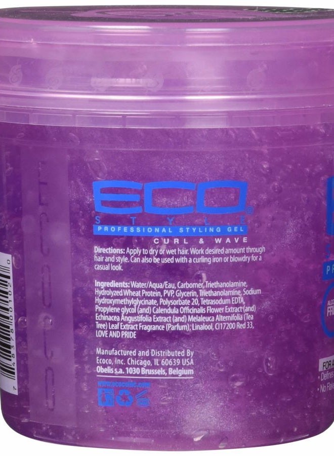 Eco Style Ecoco Hair Gel - Curl And Wave - Anti-Itch, Alcohol-Free Formula - Perfect Hold For Angled Or Tapered Sides - Ideal For Wavy Hair - No Flakes - Not Animal Tested - Moisturizes - 16 Oz - Image 4