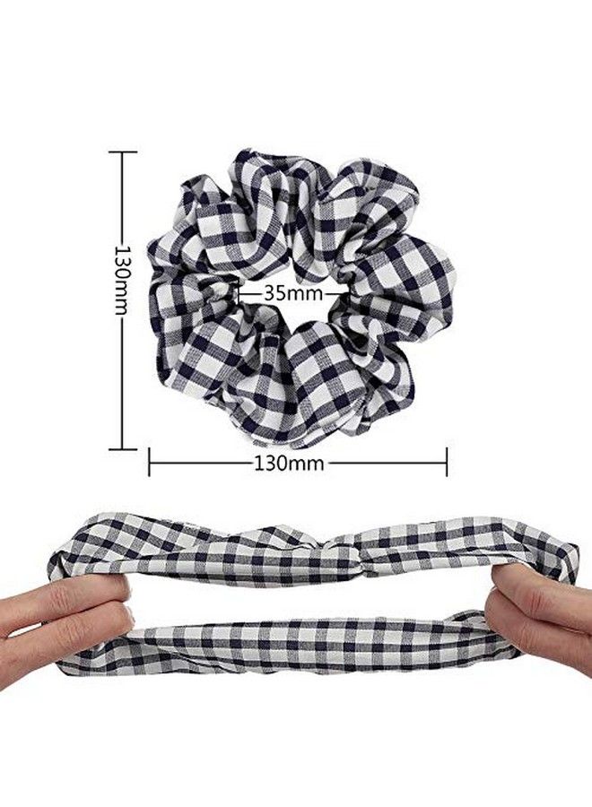 Trendy Club 30 Pcs Chiffon Hair Bands Ponytail Ties Hair Scrunchies Flower Hair Scrunchies Girl Hair Accessory Great For Casual And Party Dress  - Image 4