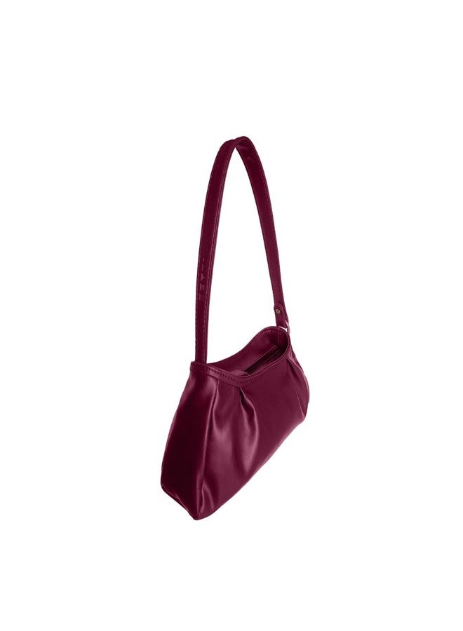 IMARS Trendy Blue Shoulder Bag for Women & Girls - Stylish Maroon Handbag for Daily Use - Image 5
