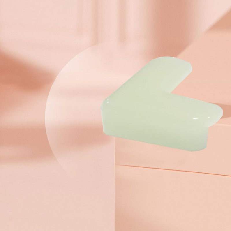 12 Pcs Luminous L Shaped Corner Protectors Soft Edge Bumpers For Table Furniture Safety - Image 5