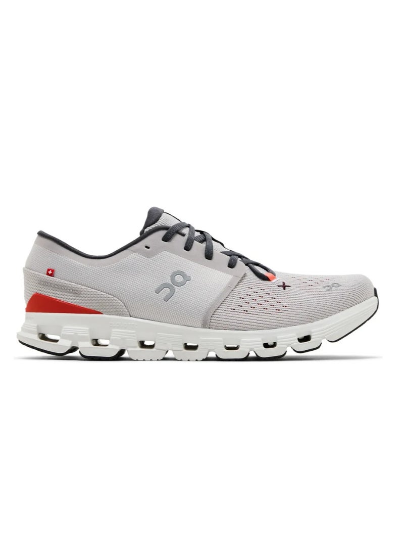 On Cloud X 4 Performance Training Shoes – Silver Flame Edition - Image 1
