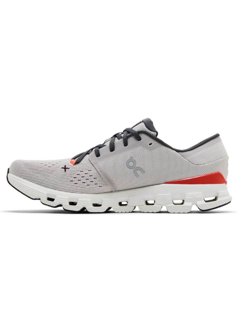 On Cloud X 4 Performance Training Shoes – Silver Flame Edition - Image 4