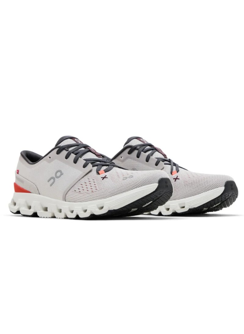 On Cloud X 4 Performance Training Shoes – Silver Flame Edition - Image 2