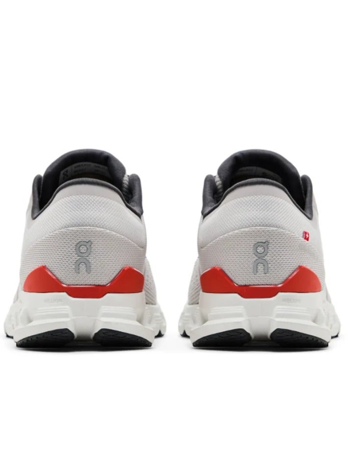 On Cloud X 4 Performance Training Shoes – Silver Flame Edition - Image 3