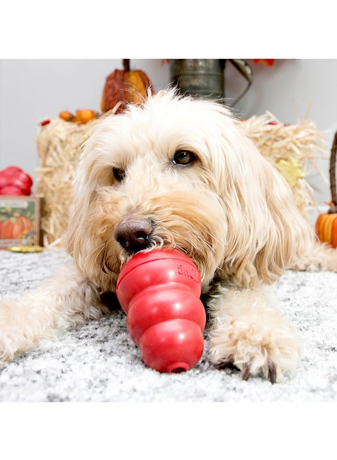 Kong Classic Durable Natural Rubber For Dog Toy (Medium) - Image 3